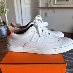 Hermes Leather Sneakers